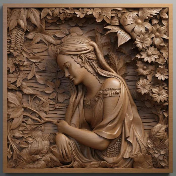 نموذج ثلاثي الأبعاد لآلة CNC 3D Art 